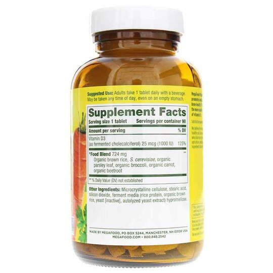 Vitamin D3 1000 IU, MGF
